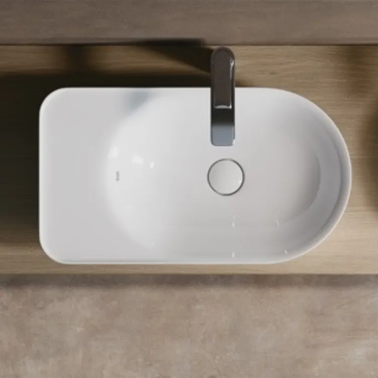 RAK Ceramics VALET Umywalka nablatowa 64 x 36 cm owalna VALCT6400AWHA