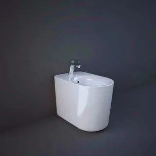RAK Ceramics VALET Bidet stojący 56 cm biały połysk VALBD2017AWHA
