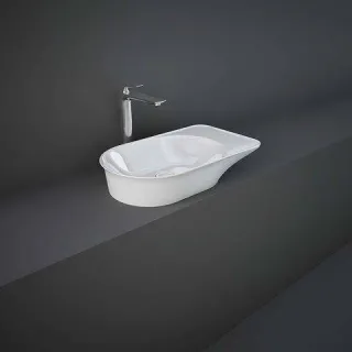 RAK Ceramics VALET Umywalka nablatowa 64 x 36 cm owalna VALCT6400AWHA
