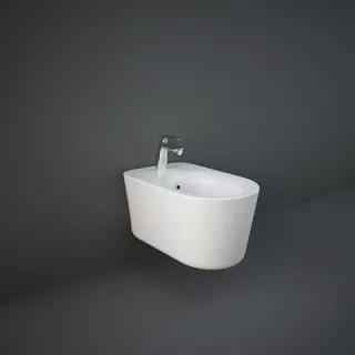 RAK Ceramics VALET bidet podwieszany Rimless 56x36,3 cm biały mat VALBD2101500A