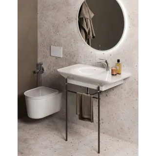 RAK Ceramics VALET Miska WC podwieszana RIMLESS 56x36,3 cm biały połysk VALWC1446AWHA