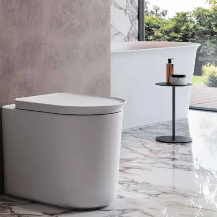 RAK Ceramics VALET Miska WC stojąca 56x36,3 cm biały mat VALWC1347500A