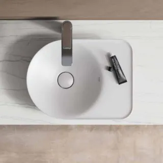 RAK Ceramics VALET Umywalka nablatowa 48x36 cm owalna...