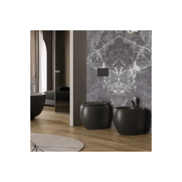 RAK Ceramics Cloud Bidet stojący 56x40 cm CZARNY MAT CLOBD2015504A