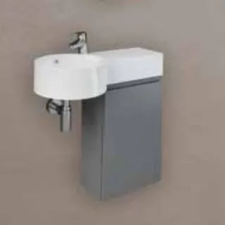 RAK Ceramics Zestaw PETIT Umywalka okrąg blatP z otworem,...