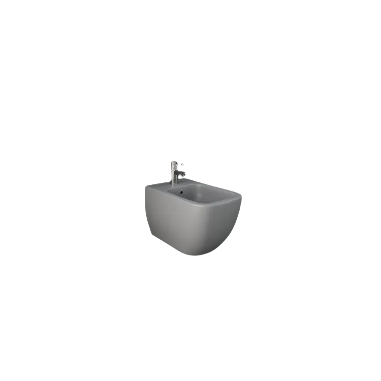 RAK Ceramics FEELING METROPOLITAN Bidet podwieszany szary mat (503) MP07503A