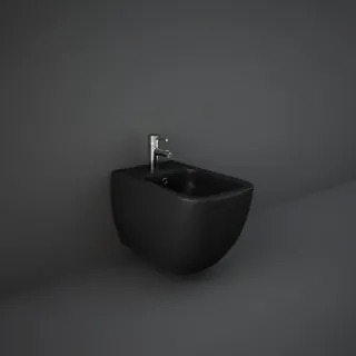 RAK Ceramics FEELING METROPOLITAN Bidet podwieszany czarny mat (504) MP07504A