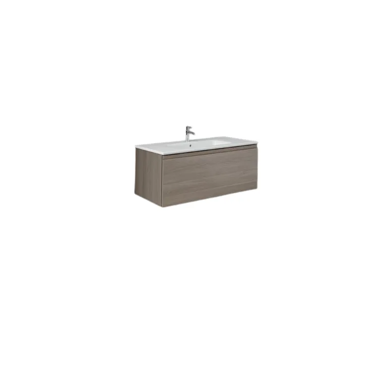 RAK Ceramics Zestaw Joy Umywalka & Szafka UNO Joy podumywalkowa podwieszana 100 GREY ELM SETJOYUNOWH100EGY