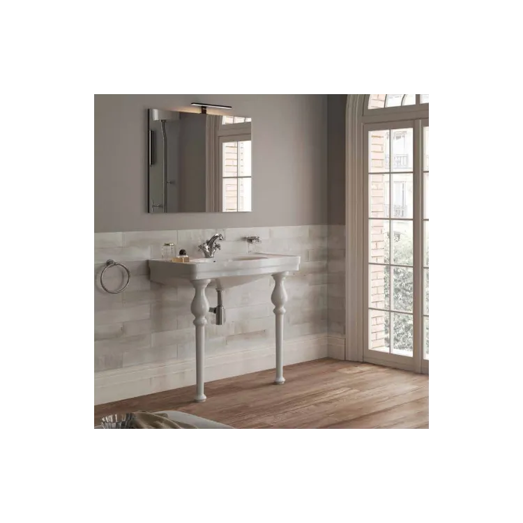 RAK Ceramics WASHINGTON Umywalka konsola 84 cm w komplecie z nogami WASH1SETCONSOLE