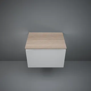 RAK Ceramics Blat meblowy RAK-Plano Techwood 61X46 cm - Scandinavian Oak PLASL06146SOK