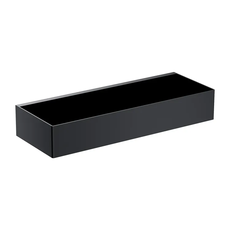 Omnires UNI koszyk prysznicowy, 30 x 5 x 11 cm, czarny mat UN10335BL