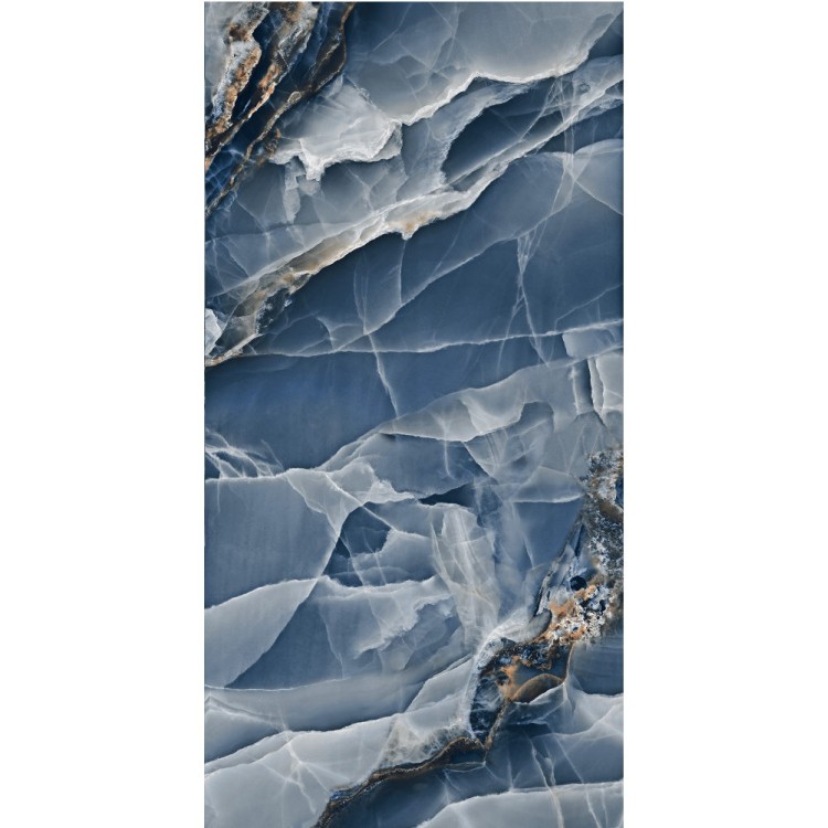 Prime Ceramics Płytka podłogowa Onyx Blue 60x120 cm (1.44) Połysk