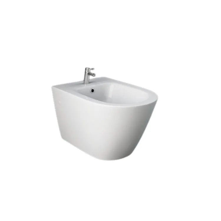 RAK Ceramics RESORT Bidet podwiesz. 52x36 cm biały połysk z zaślepkami po bokach REBI00002 RAK Ceramics RESORT Bidet podwiesz. 52x36 cm biały połysk z zaślepkami po bokach REBI00002