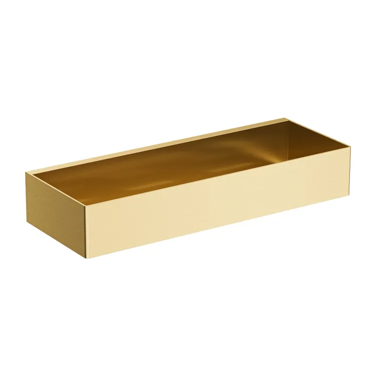 Omnires UNI koszyk prysznicowy, 30 x 5 x 11 cm, złoty szczotkowany UN10335GLB Omnires UNI koszyk prysznicowy, 30 x 5 x 11 cm, złoty szczotkowany UN10335GLB