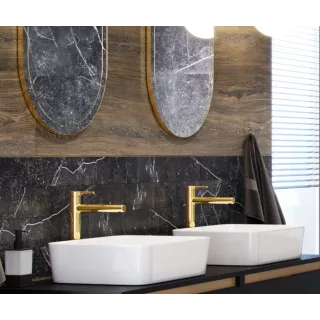 Excellent Pi Bateria umywalkowa Złota AREX.1202GL