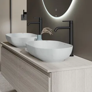 RAK Ceramics SKIN Umywalka slim nablatowa owalna 55x35 cm...