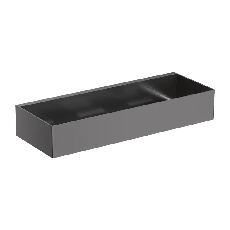 Omnires UNI koszyk prysznicowy, 30 x 5 x 11 cm, antracyt szczotkowany UN10335AT