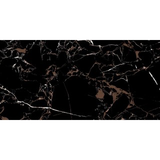 Ego Płytka scienno-podłogowa Thunder Black 60x120cm, Połysk (1.44)