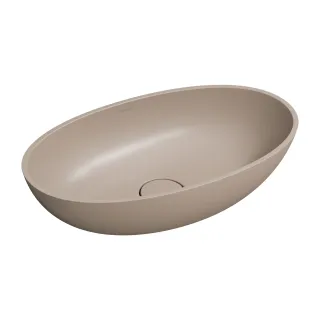 Omnires SHELL M+ umywalka nablatowa, 60 x 35 cm, dune...