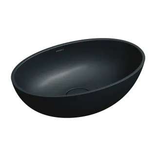 Omnires SHELL M+ umywalka nablatowa, 50 x 32 cm, black...