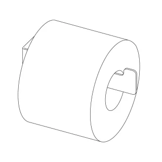 Deante Uchwyt na papier toaletowy ścienny ADM_N211