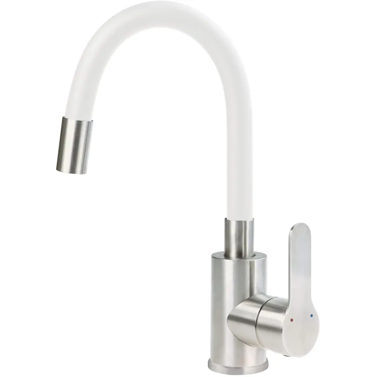 Deante Bateria umywalkowa z giętą wylewką BLU_W240 Deante Bateria umywalkowa z giętą wylewką BLU_W240
