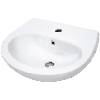 Deante Umywalka ceramiczna ścienna z miejscem na baterię...