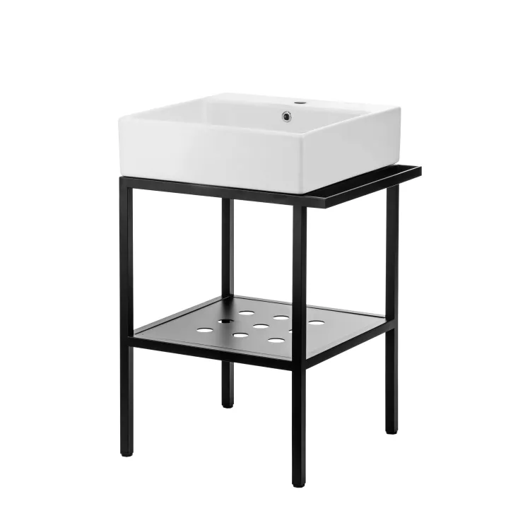 Deante Konsola łazienkowa stojąca z umywalką - 56.5x50 cm CDTS6U5S Deante Konsola łazienkowa stojąca z umywalką - 56.5x50 cm CDTS6U5S