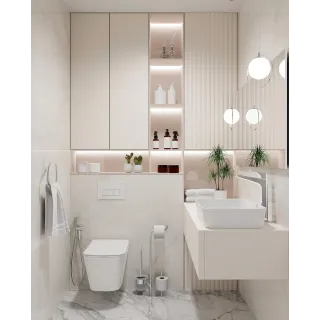 Deante Zestaw WC podtynkowy 6 w 1 CDYA6ZPW