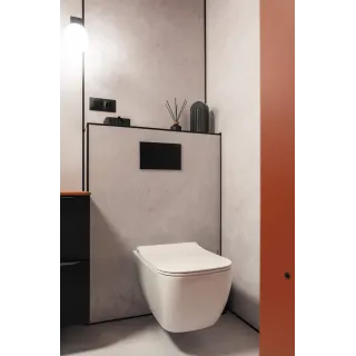 Deante Miska WC z deską bezkołnierzowa CDYD6ZPW