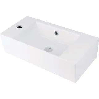 Deante Umywalka ceramiczna nablatowa z miejscem na...