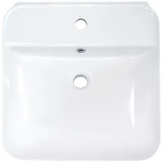 Deante Umywalka ceramiczna nablatowa/ścienna z miejscem na baterię CDY_6U5W
