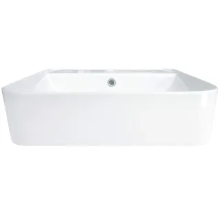 Deante Umywalka ceramiczna nablatowa/ścienna z miejscem na baterię CDY_6U5W