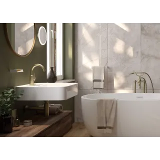 Deante Umywalka ceramiczna nablatowa/ścienna z miejscem na baterię CDY_6U5W