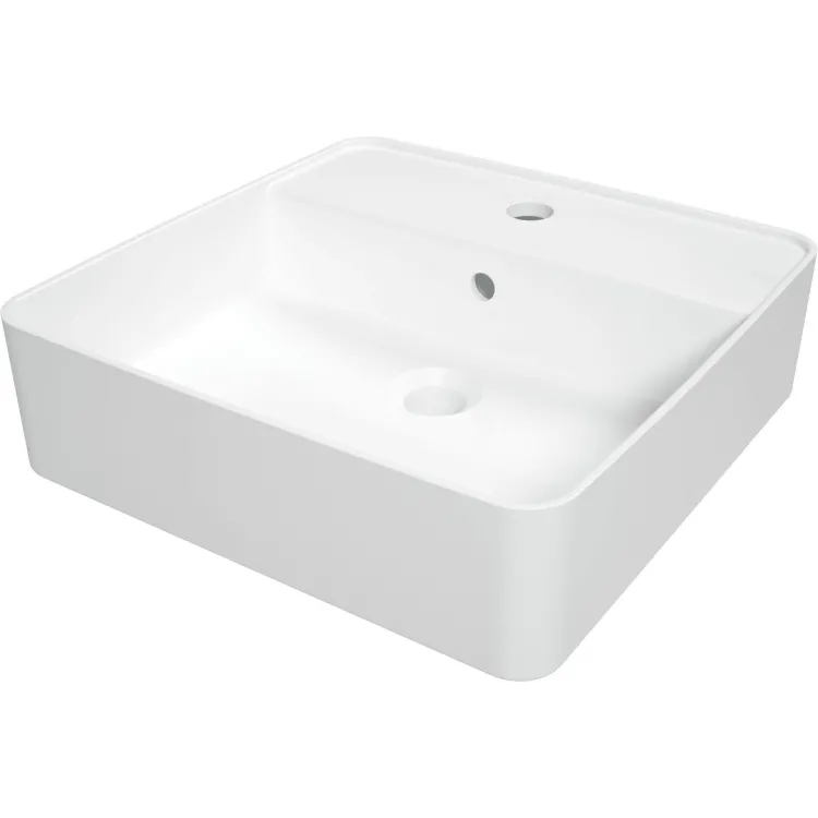 Deante Umywalka ceramiczna nablatowa z miejscem na baterię CGS_6U4B
