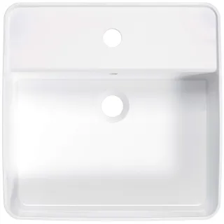Deante Umywalka ceramiczna nablatowa z miejscem na baterię CGS_6U4B