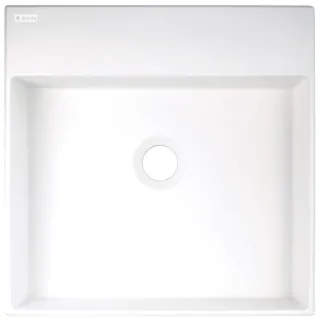 Deante Umywalka granitowa nablatowa z miejscem na baterię - 400x400 mm CQR_AU4S
