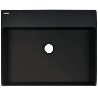 Deante Umywalka granitowa nablatowa z miejscem na baterię - 500x400 mm CQR_NU5S