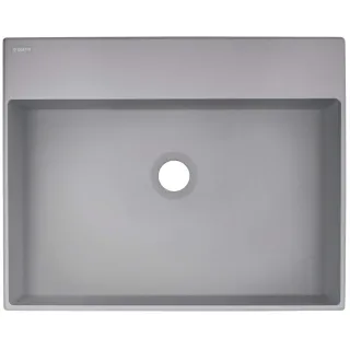Deante Umywalka granitowa nablatowa z miejscem na baterię - 500x400 mm CQR_SU5S