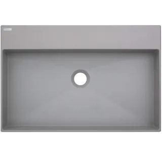 Deante Umywalka granitowa nablatowa z miejscem na baterię - 60x40 cm CQR_SU6S