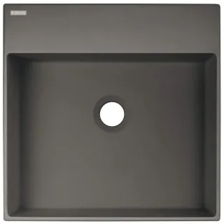 Deante Umywalka granitowa nablatowa z miejscem na baterię - 400x400 mm CQR_TU4S