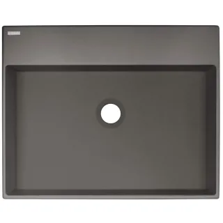 Deante Umywalka granitowa nablatowa z miejscem na baterię - 500x400 mm CQR_TU5S