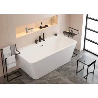 Deante Wanna akrylowa przyścienna/wolnostojąca prostokątna - 160 cm KDH_016W