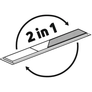 Deante Odpływ liniowy podłogowy 90 cm - Odwracalny KOS_R09D