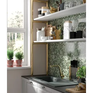 Deante Zlewozmywak ceramiczny 1-komorowy z ociekaczem ZCB_3113