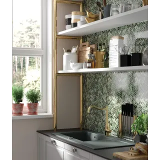 Deante Zlewozmywak ceramiczny 1-komorowy z ociekaczem ZCB_3113