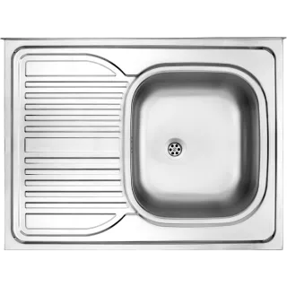 Deante Zlewozmywak stalowy 1-komorowy z ociekaczem po...