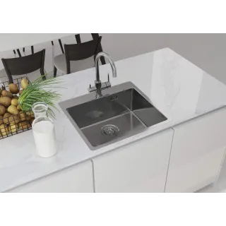 Deante Zlewozmywak stalowy 1-komorowy ZPO_010B