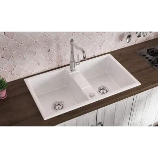 Deante Zlewozmywak granitowy 2-komorowy ZQE_N203