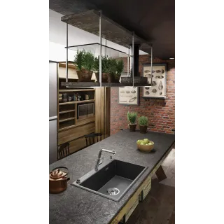 Deante Zlewozmywak granitowy 1-komorowy ZQE_S103
